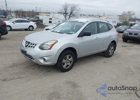 2014 Nissan Rogue Select S z USA, uszkodzony, nr VIN JN8AS5MV5EW711428